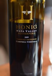 Honig Napa Cab Campbell Vineyard 2009